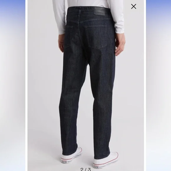 AG Lochlan Relaxed Straight Jeans in W33 L34 - Picture 2 of 8